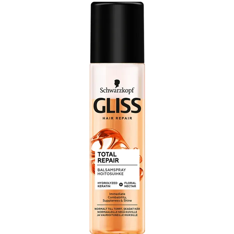 SchwarzkopfGliss Total RepairConditioner Spray 200 ml Flash-Tarjous