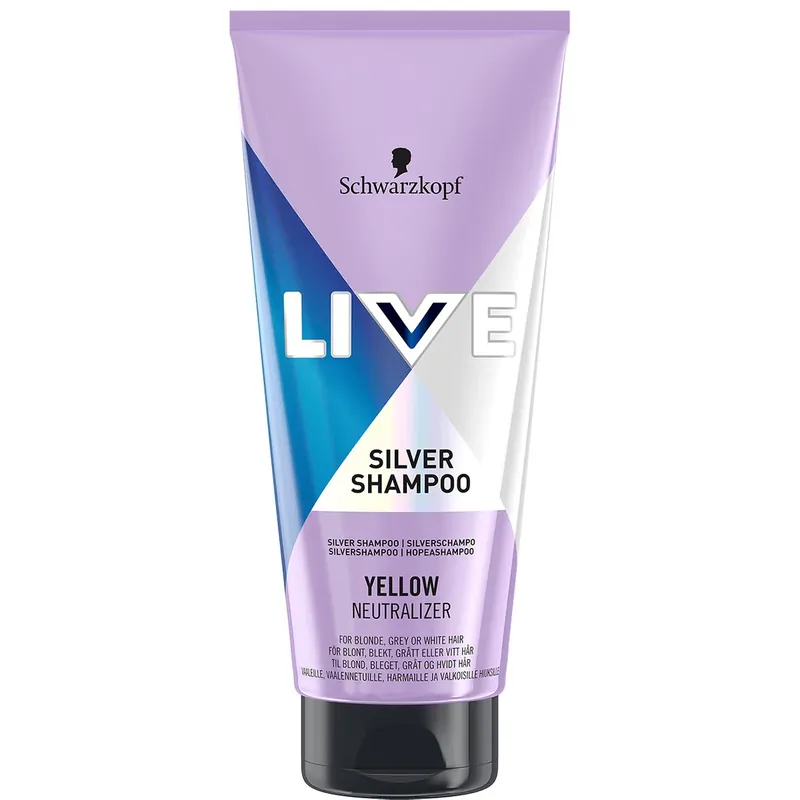 SchwarzkopfLIVE Silvershampoo 200 ml Flash-Tarjous