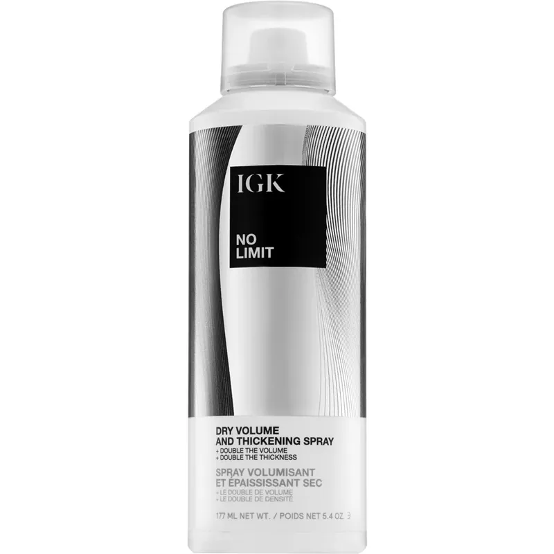 Heti Saatavilla IGKNo Limit Dry Volume & Thickening Finishing Spray 177 ml