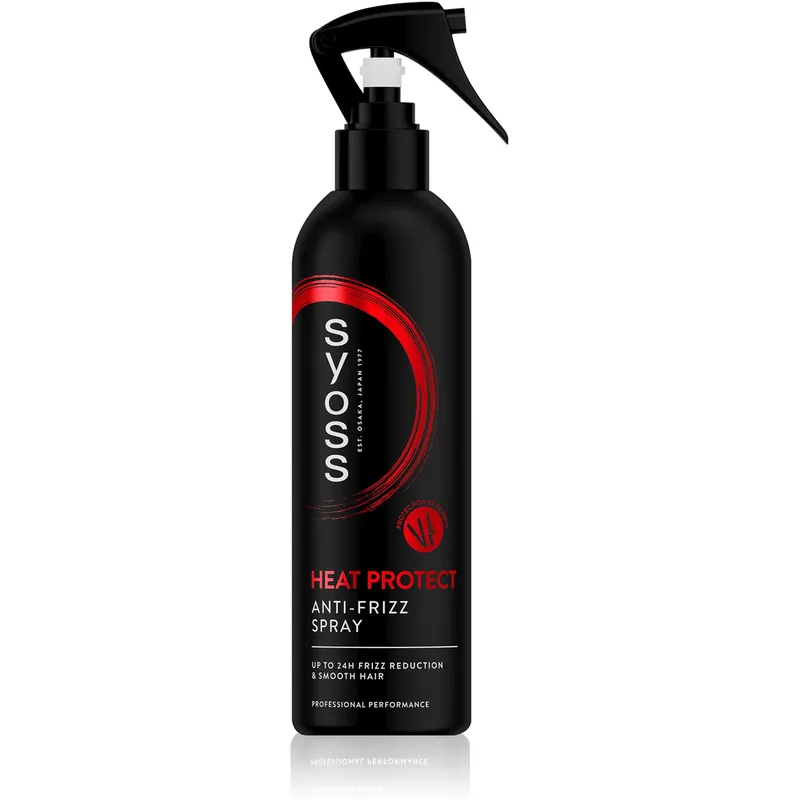 Uusi Kokoelma SyossHeat Protect Styling Spray 250 ml