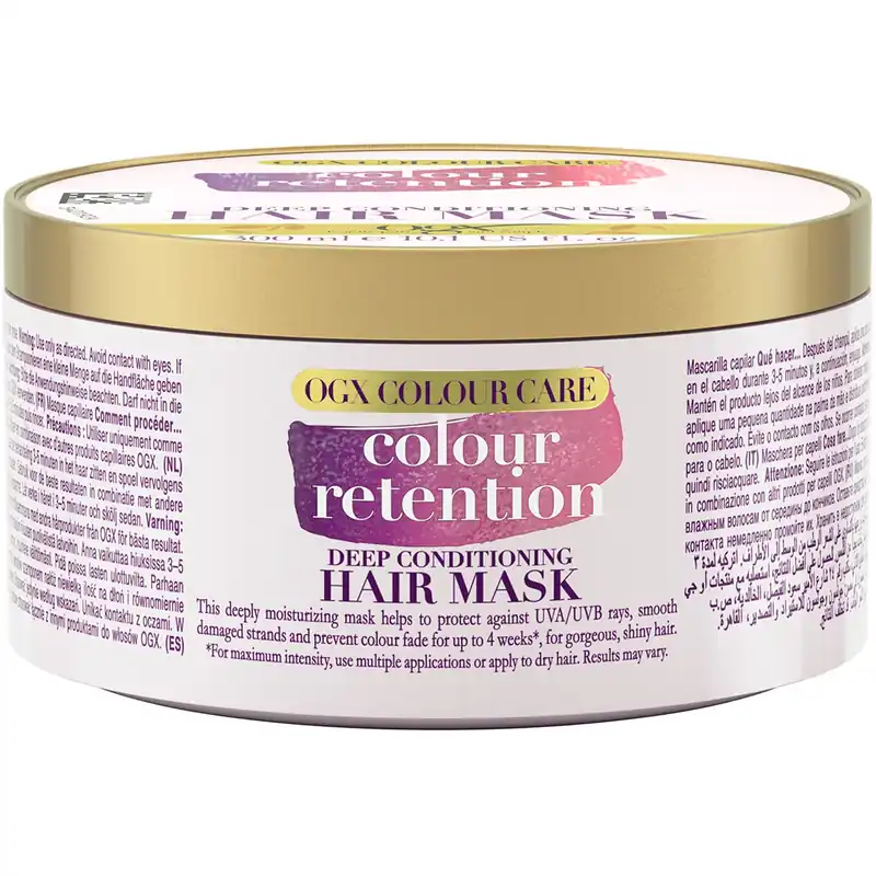 OGXColor RetentionHair Mask 300 ml Alennus