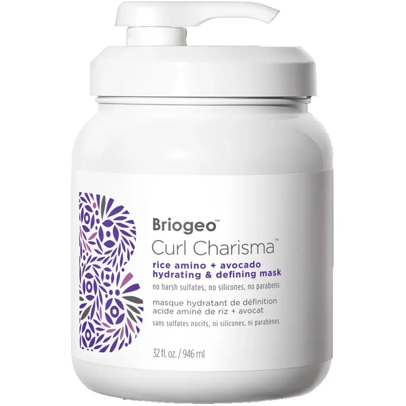 Pikatoimitus BriogeoCurl Charisma Rice Amino + Castor Oil Curl Defining Mask 946 ml