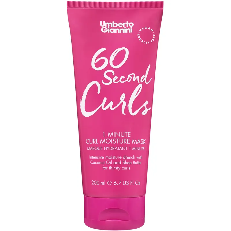 Umberto Giannini60 Second Curls Moisture Mask 200 ml Uusi Kokoelma