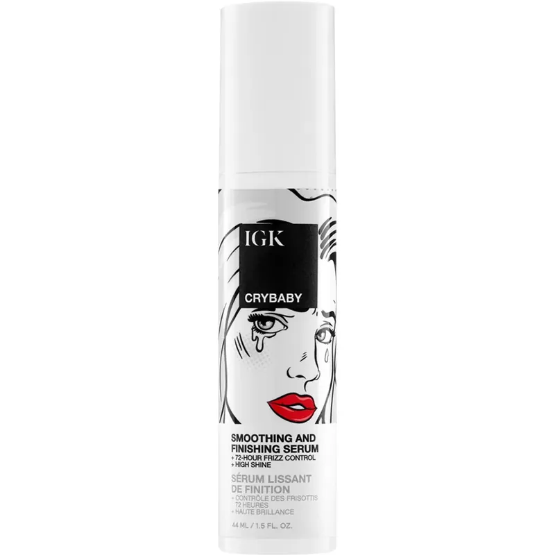 Ajankohtainen IGKCrybaby Anti-Frizz Smoothing Serum 44 ml