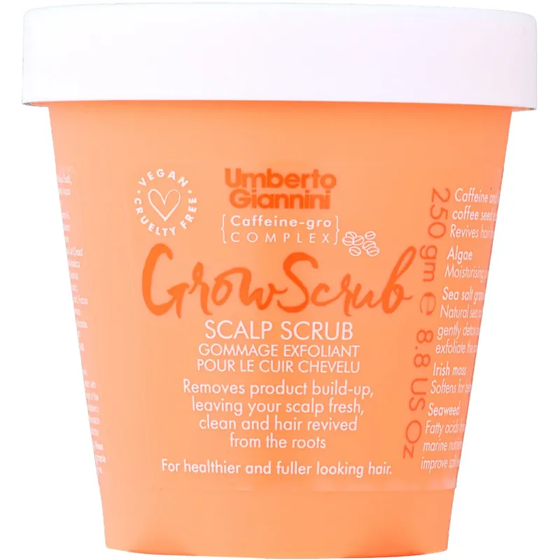 Alkuperäinen Umberto GianniniGrow Long Scalp Scrub 250 g