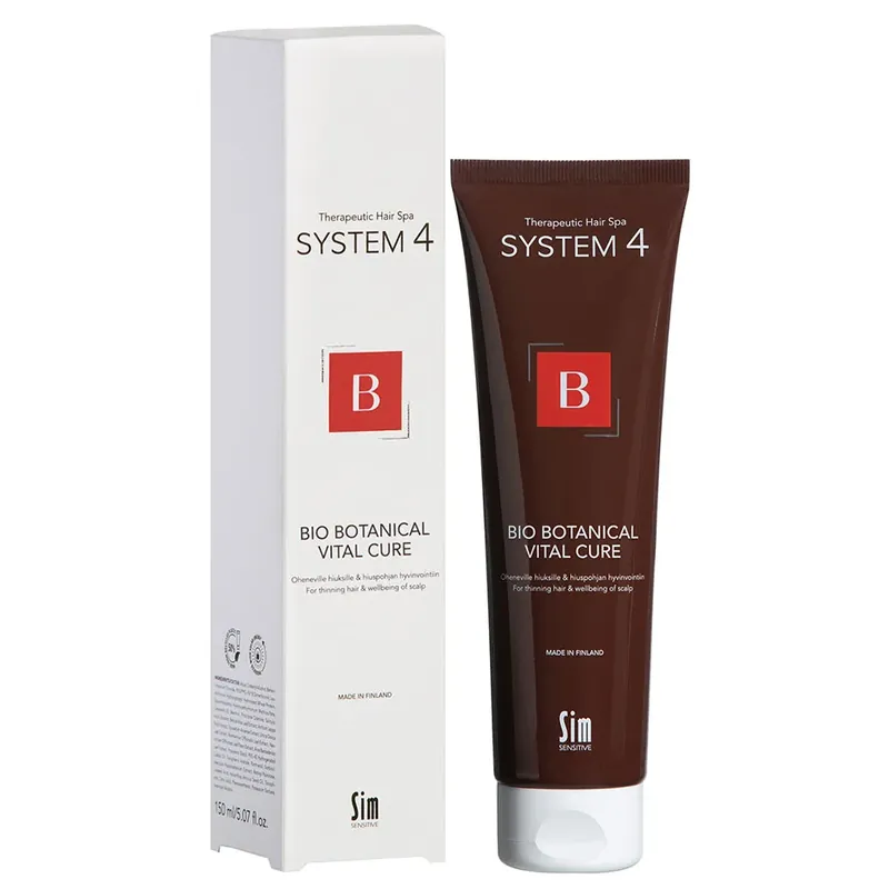 SIM SensitiveSystem 4 Bio Botanical Vital Cure 150 ml Uusi Kokoelma
