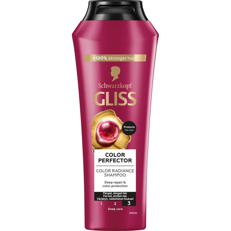 Heti Saatavilla SchwarzkopfGliss Color Radiance Shampoo Color Perfectorfor Coloured & Highlighted Hair 250 ml