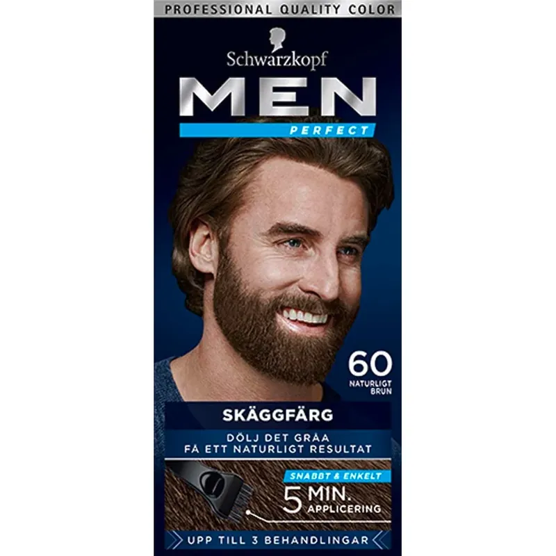 SchwarzkopfMen PerfectBeard 60 1 pcs Heti Saatavilla