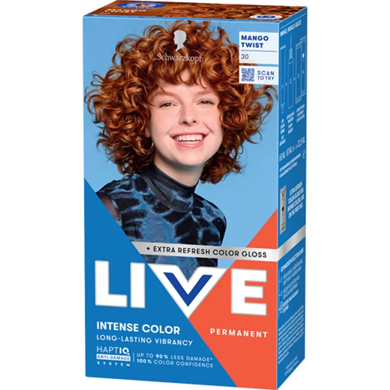 SchwarzkopfLive Intense Color30 Mango Twist 1 pcs Sertifioitu