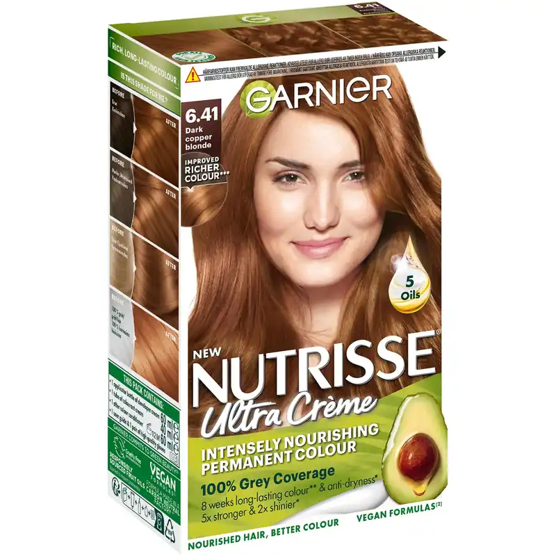 Heti Saatavilla GarnierNutrisse Ultra CrèmeDark Copper Blonde 6.41 1 pcs