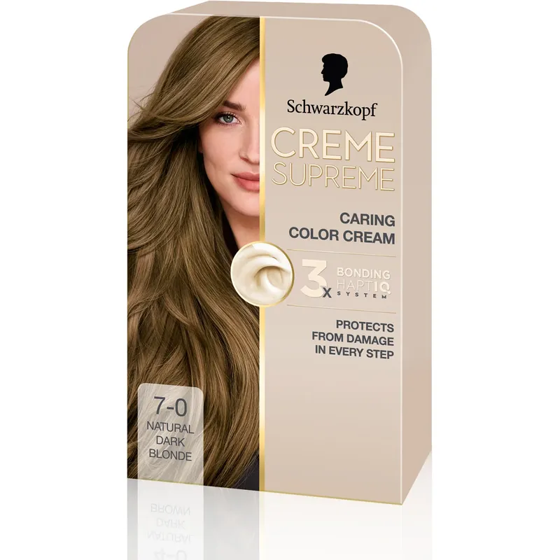 SchwarzkopfCreme Supreme7-0 Natural Dark Blonde 1 pcs Nopea Toimitus