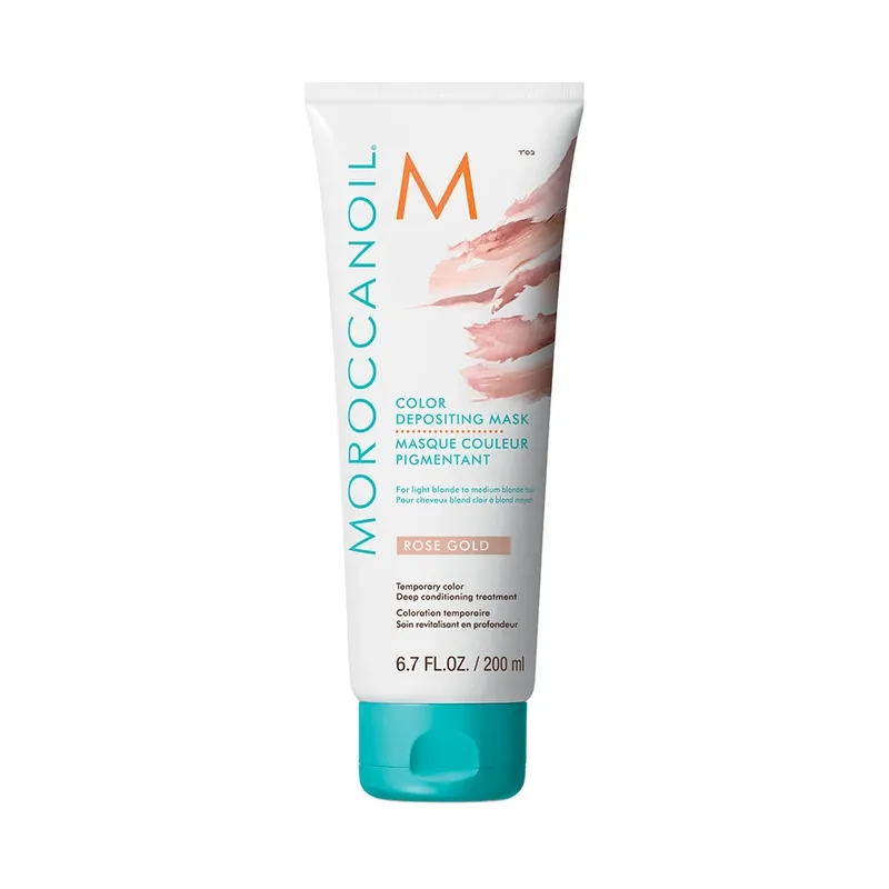 Ilmainen Palautus MoroccanoilColor Depositing MaskRose Gold 200 ml