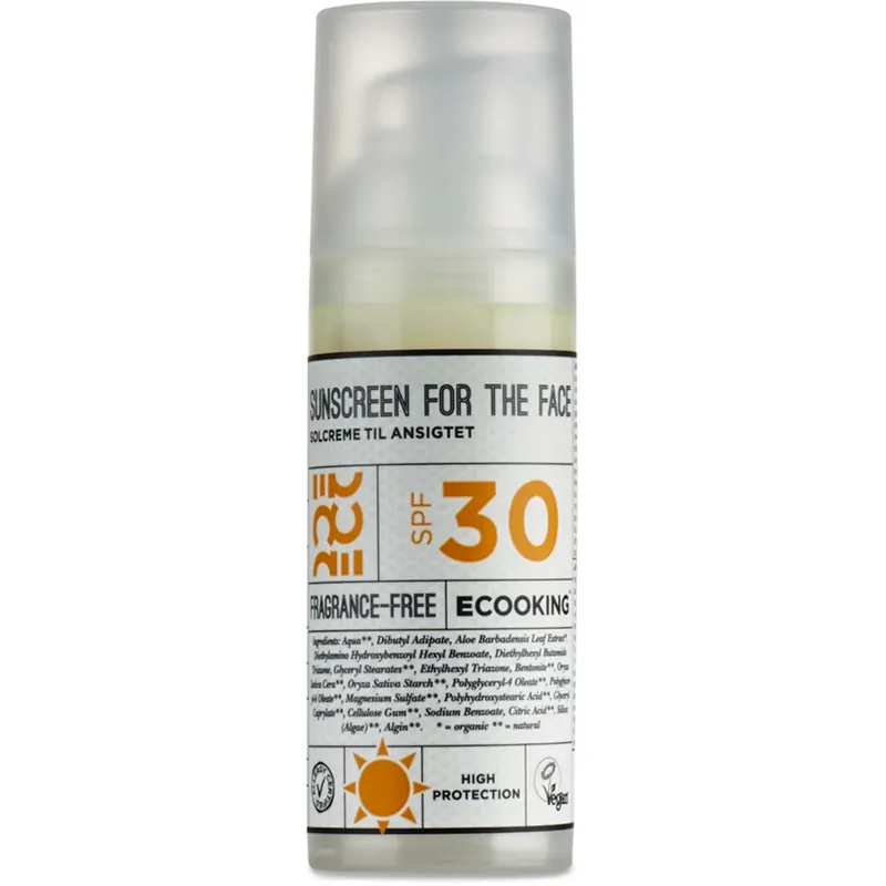 Tilaa Nyt EcookingSunscreen Face SPF 30 50 ml
