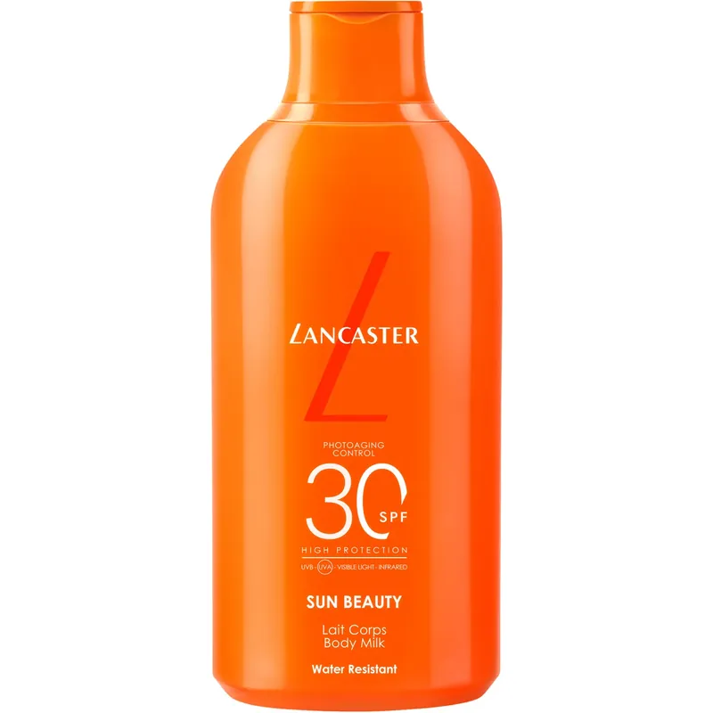 Osta Nyt LancasterSun Beauty Body Milk SPF30 High Protection 400 ml