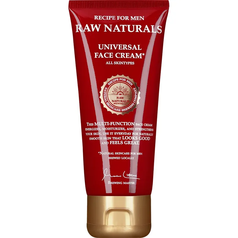 Raw Naturals by Recipe for MenUniversal Face Cream 100 ml Tukkuhinta
