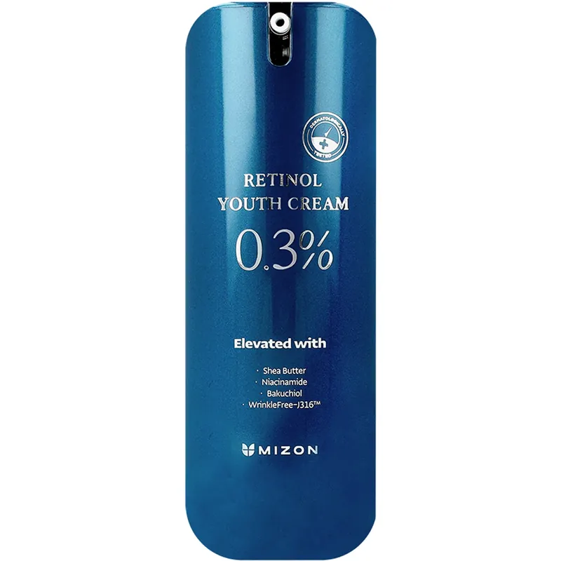 Mizon0.3% Retinol Youth Cream 26 g Korkea Laatu