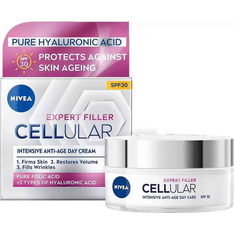 NIVEACellular Expert Filler Intensive Anti-Age Day Cream SPF30 50 ml Osta Tänään