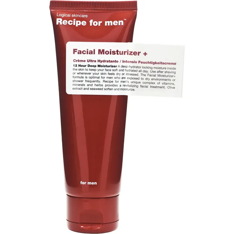 Recipe for menFacial Moisturizer + 75 ml Alkuperäinen