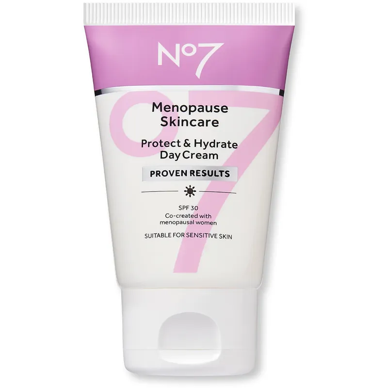 Uutuus No7Menopause Skincare Protect & Hydrate Day Cream SPF30 50 ml