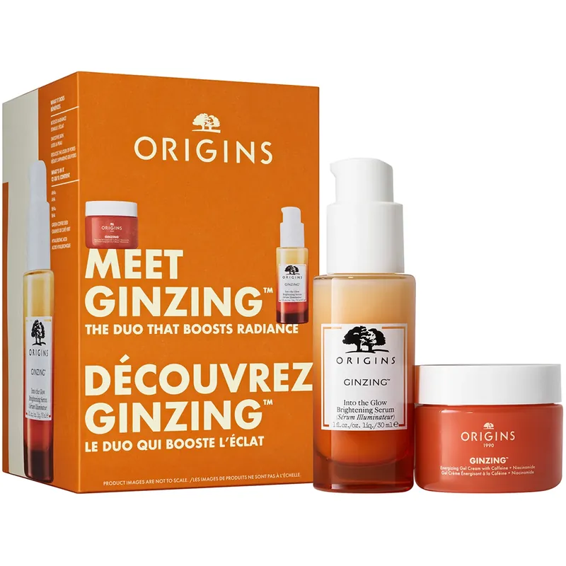 Pikatoimitus OriginsMeet Ginzing - The Duo That Boosts Radiance30 + 30 ml