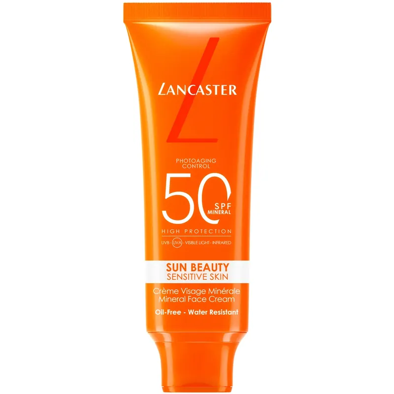 Kuuma Tarjous LancasterSun Sensitive Sun Beauty Mineral Face Cream SPF50 50 ml