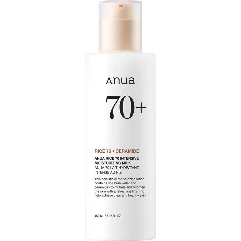 Nopea Toimitus AnuaRice 70% Intensive Moisturizing Milk 150 ml