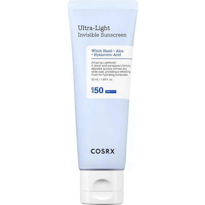 COSRXUltra-Light Invisible Sunscreen SPF50 50 ml Viimeinen Mahdollisuus