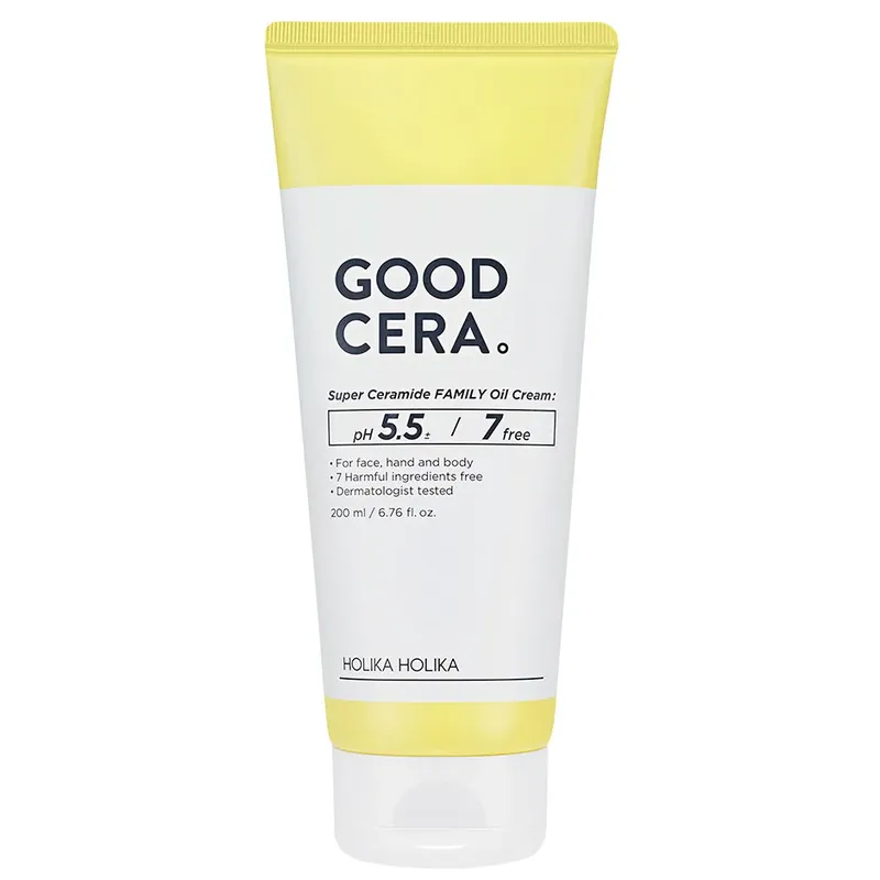 Holika HolikaGood Cera Super Ceramide Family Oil Cream 200 ml Asiakkaiden Suosikki