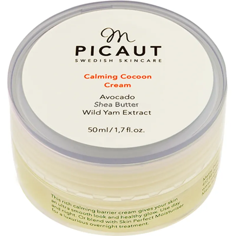 M Picaut Swedish SkincareCalming Cocoon CreamAvocado Coconut Oil 50 ml Suoraan Valmistajalta