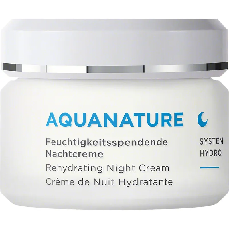 Annemarie BörlindAquanature Rehydrating Night Cream 50 ml Erikoistarjous
