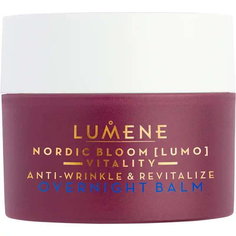 Uusi Kokoelma LumeneNordic Bloom VitalityAnti-wrinkle & Revitalize Overnight Balm 50 ml