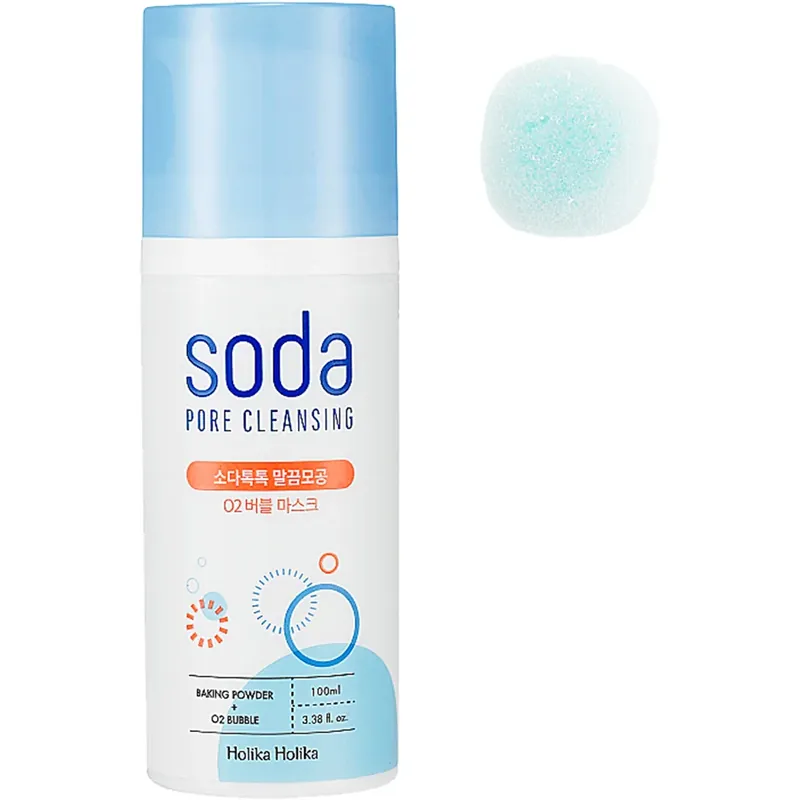 Turvallinen Maksu Holika HolikaSoda Pore Cleansing O2 Bubble Mask 100 ml