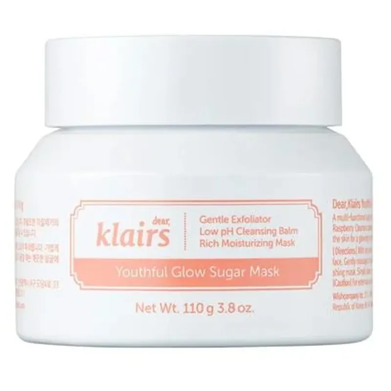 KlairsYouthful Glow Sugar Mask 40 ml Edullinen