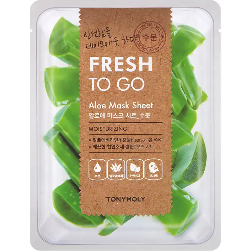 TonymolyFresh To Go Aloe Mask Sheet 22 g Ilmainen Palautus