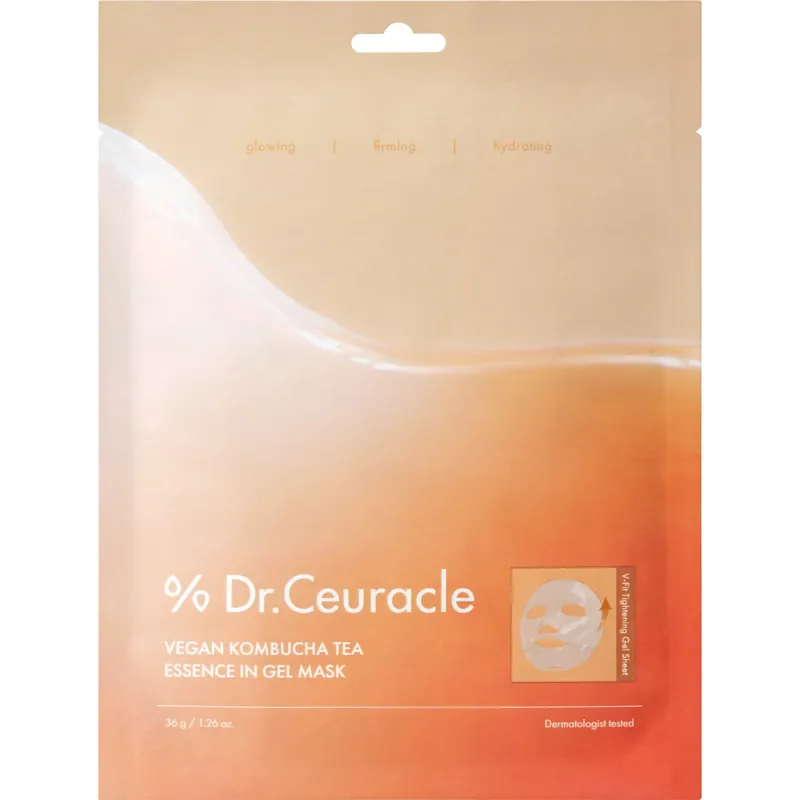Vain Tänään Dr. CeuracleVegan Kombucha Tea Essence Gel Mask 36 g