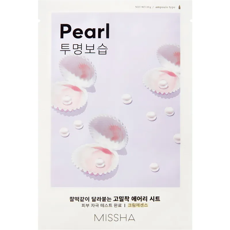 MISSHAAiry Fit Sheet Mask (Pearl) 19 g Löytö