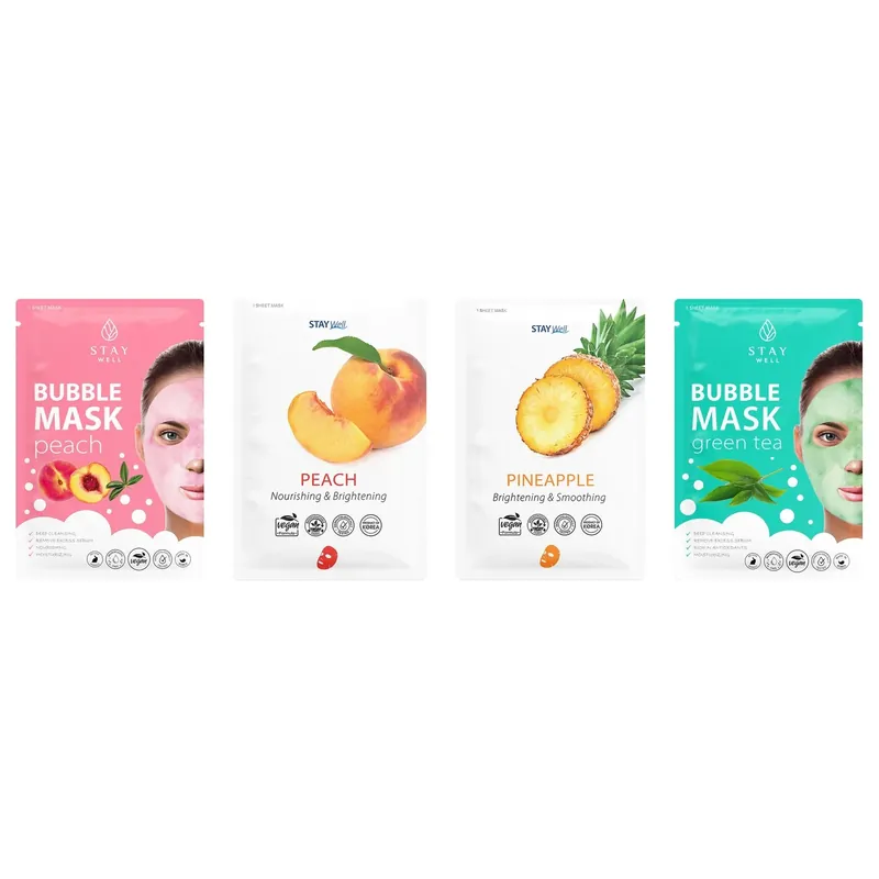 Flash-Tarjous Stay WellMask Discovery SetBubble Mask 20g & Sheet Masks 20g