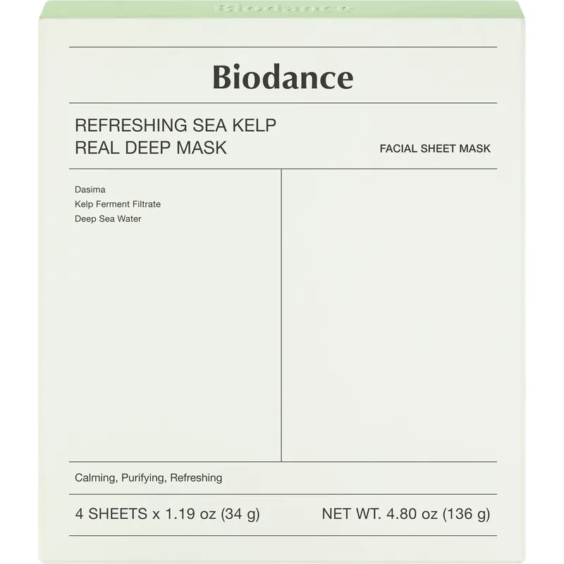 BiodanceRefreshing Sea Kelp Real Deep Mask 136 g Eniten Myyty