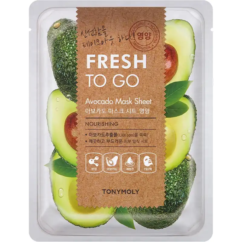 Osta Tänään TonymolyFresh To Go Avocado Mask Sheet 25 g