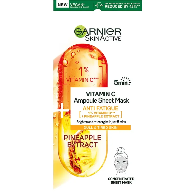 GarnierVitamin C Ampoule Sheet Mask 15 g Osta Nyt