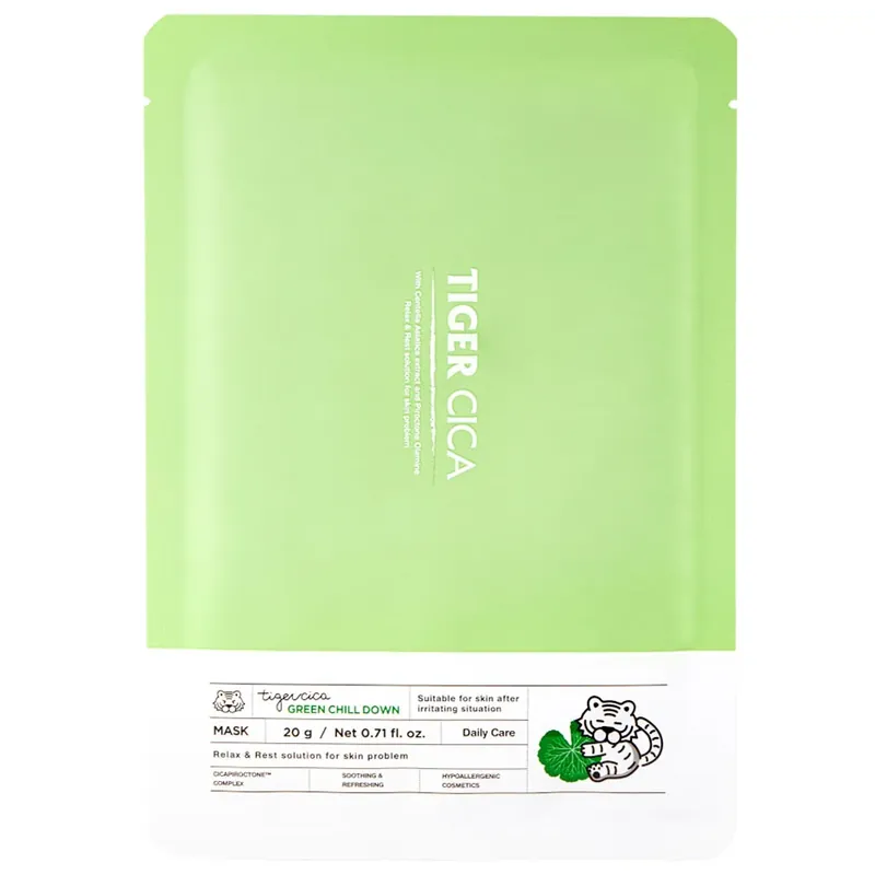 It‘S SKINTiger Cica Green Chill Down Mask 20 g Eniten Myyty