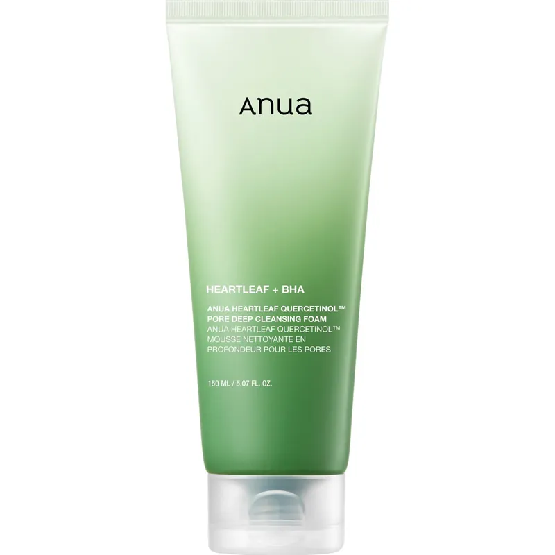 Uutuus AnuaHeartleaf Quercetinol Pore Deep Cleansing Foam 150 ml