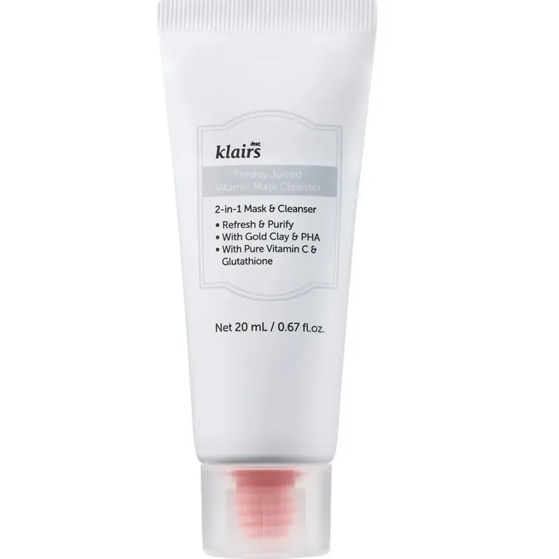 Flash-Tarjous KlairsFreshly Juiced Vitamin Mask Cleanser 20 ml