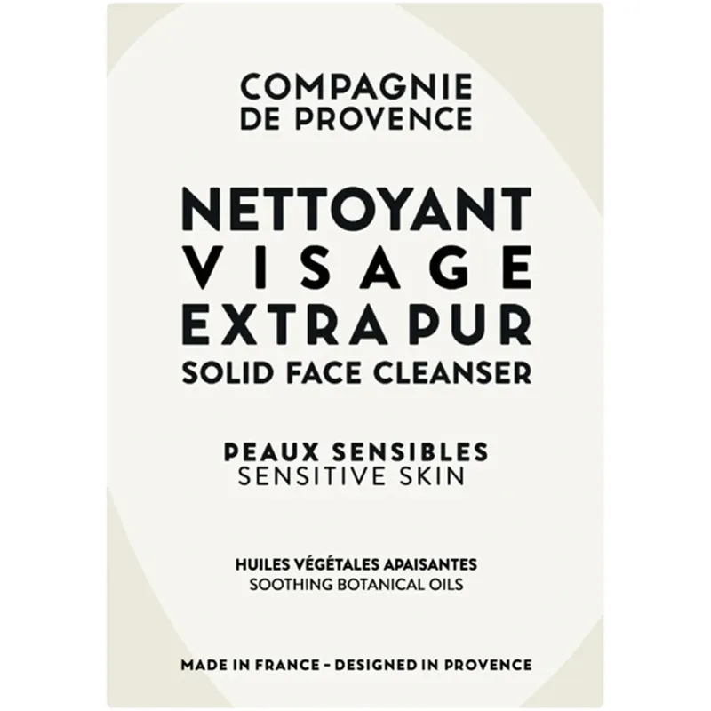 Compagnie de ProvenceSolid Face CleanserSensitive Skin 85 g Viimeinen Mahdollisuus
