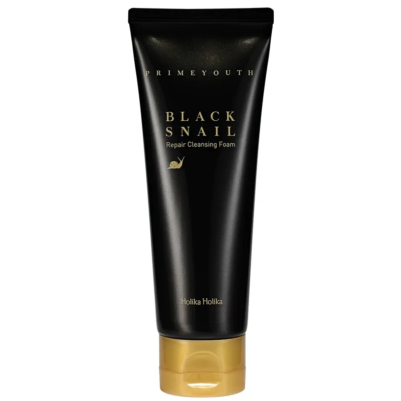 Uusi Kokoelma Holika HolikaPrime Youth Black Snail Cleansing Foam 110 ml