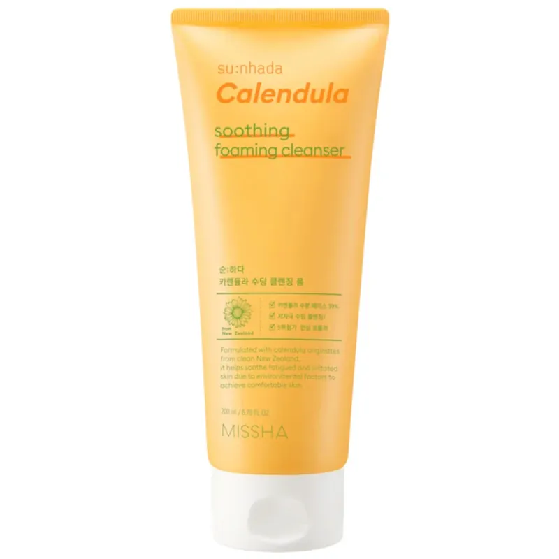 Tilaa Nyt MISSHASu nhada Calendula Smoothing Foaming Cleanser 200 ml
