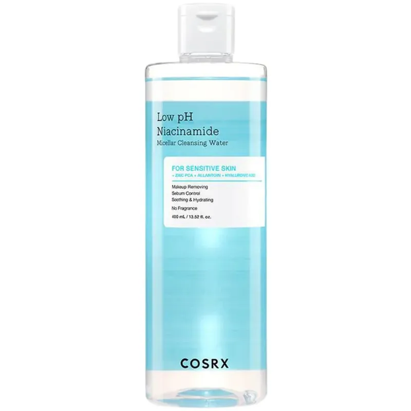 COSRXLow pH Niacinamide MicellarCleansing Water 400 ml Lähetetään Heti