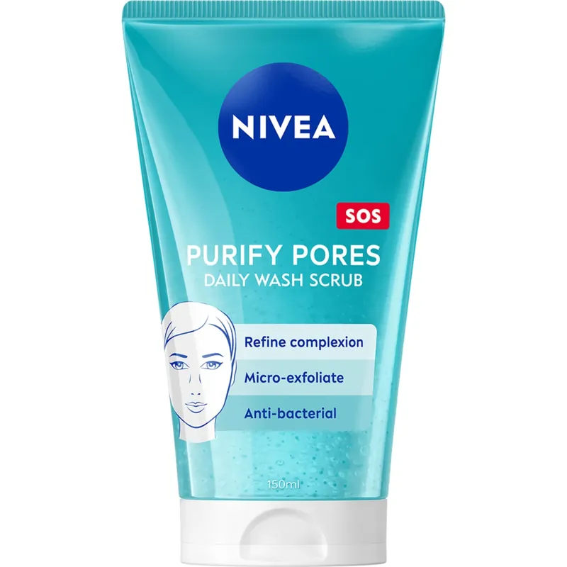 Halpa NIVEAPurify Pores Daily Wash Scrub 150 ml