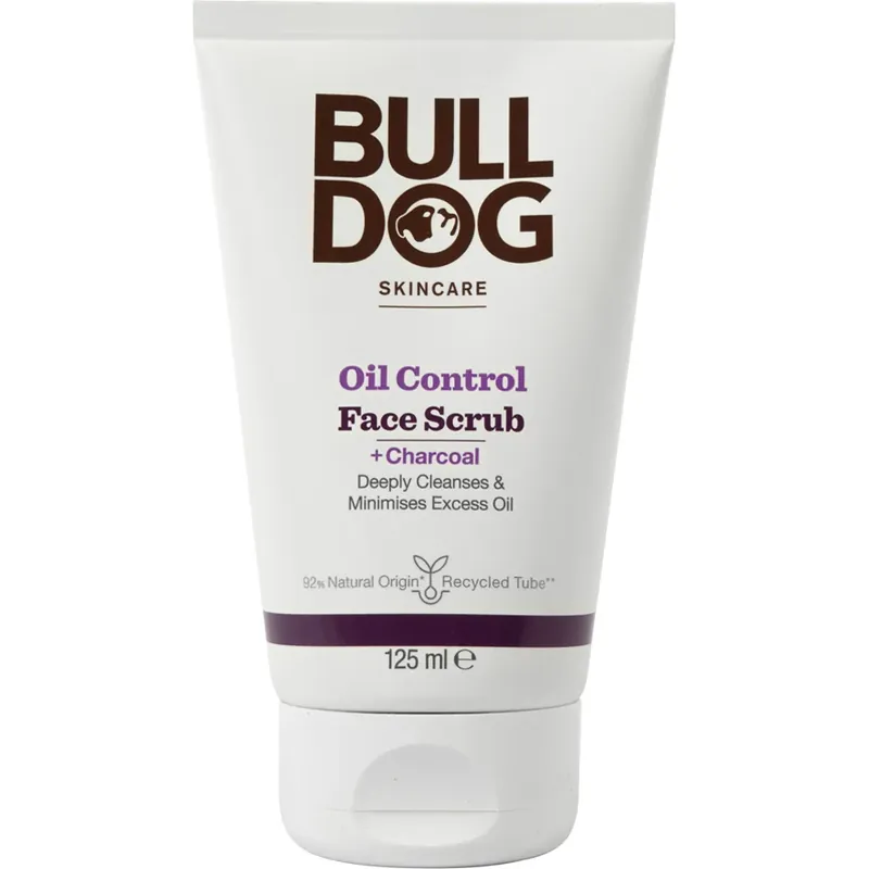 BulldogOil Control Face Scrub 125 ml Suosittu
