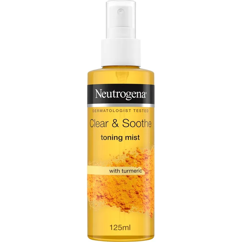 NeutrogenaClear & SootheToning Mist 125 ml Ajankohtainen